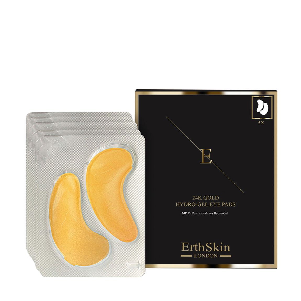 Collagen Gold Under Eye Patch 24K Gold - 5X2 Pads main product photo