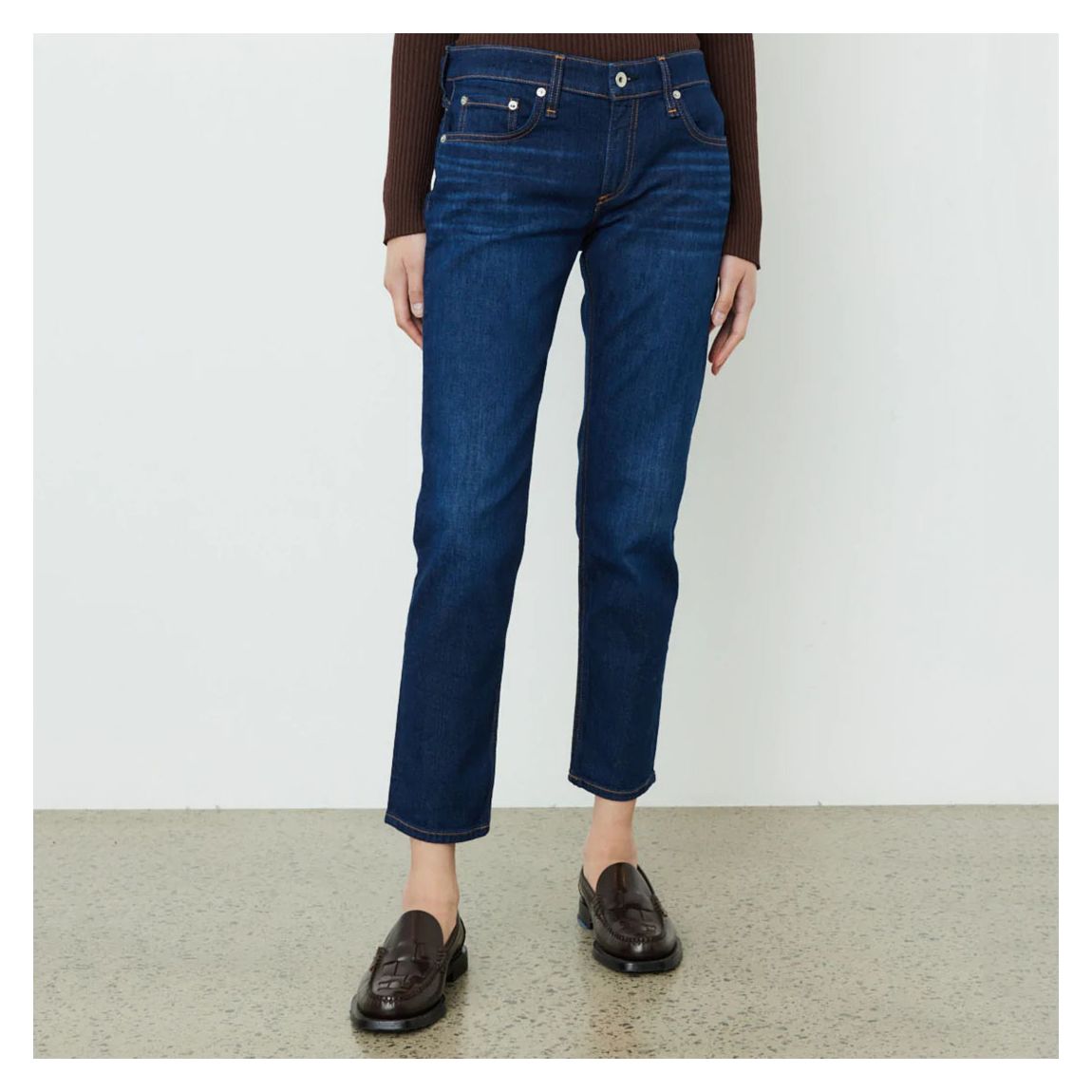 Indigo Dre Low Rise Slim Fit Jeans main product photo