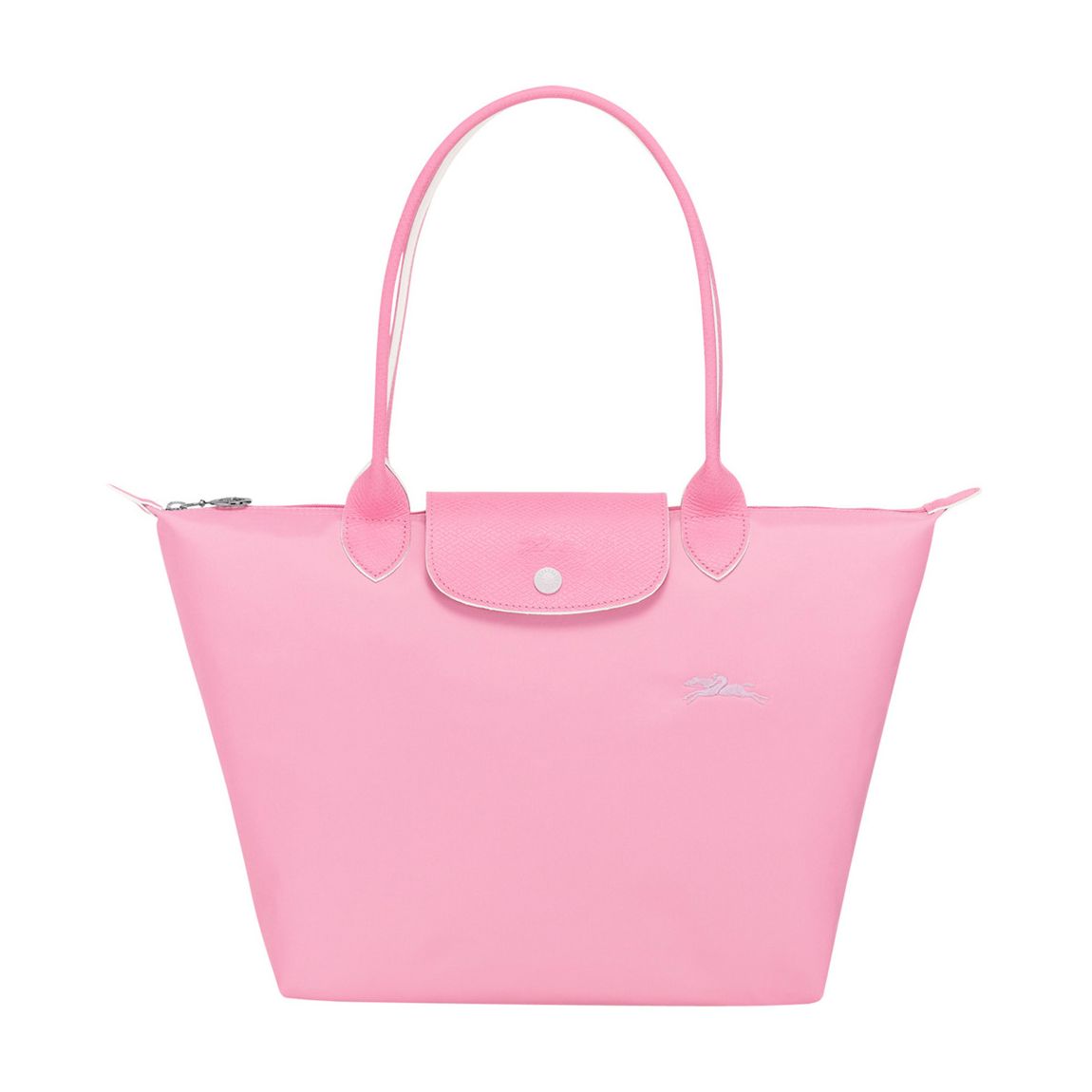 Pink Le Pliage Club Medium Shoulder Bag main product photo