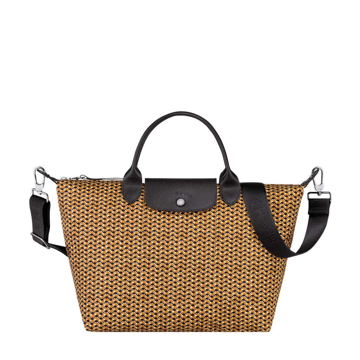 Honey Le Pliage Microknit Medium Top Handle Bag main product photo