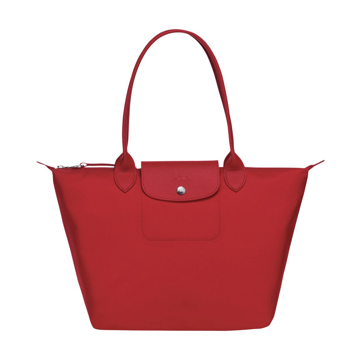 Red Le Pliage Neo Medium Shoulder Bag main product photo