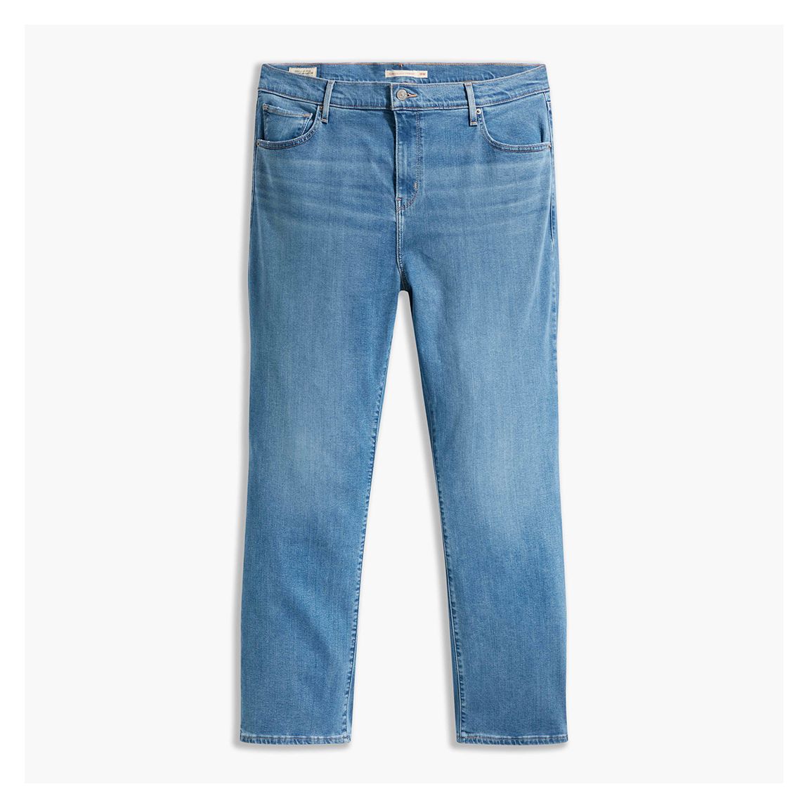 Mid Blue 724™ Straight Leg Stretch Jeans main product photo