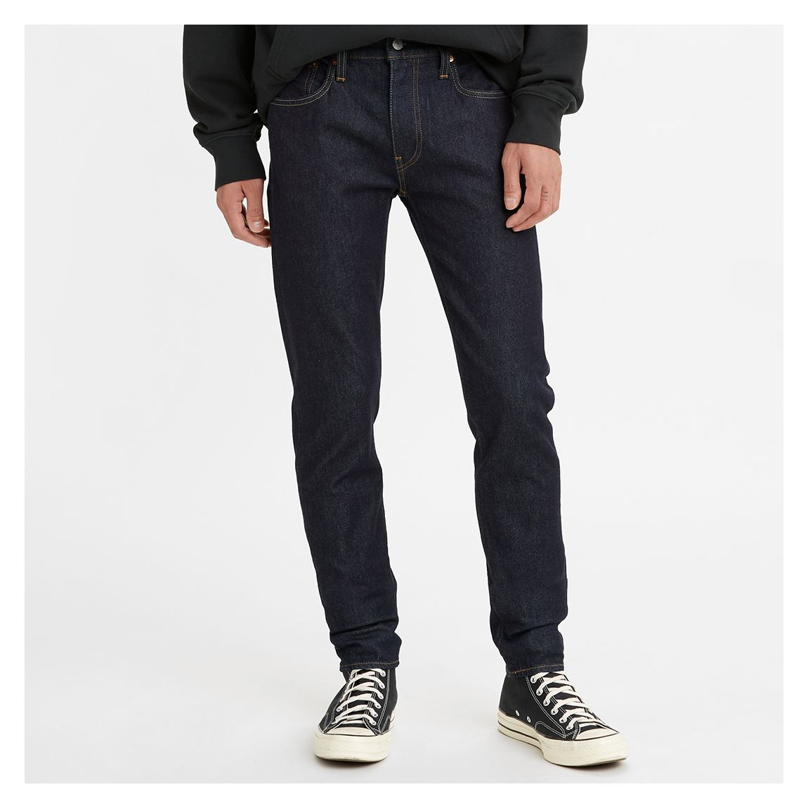Deep Indigo Skinny Tapered Stretch Jeans main product photo