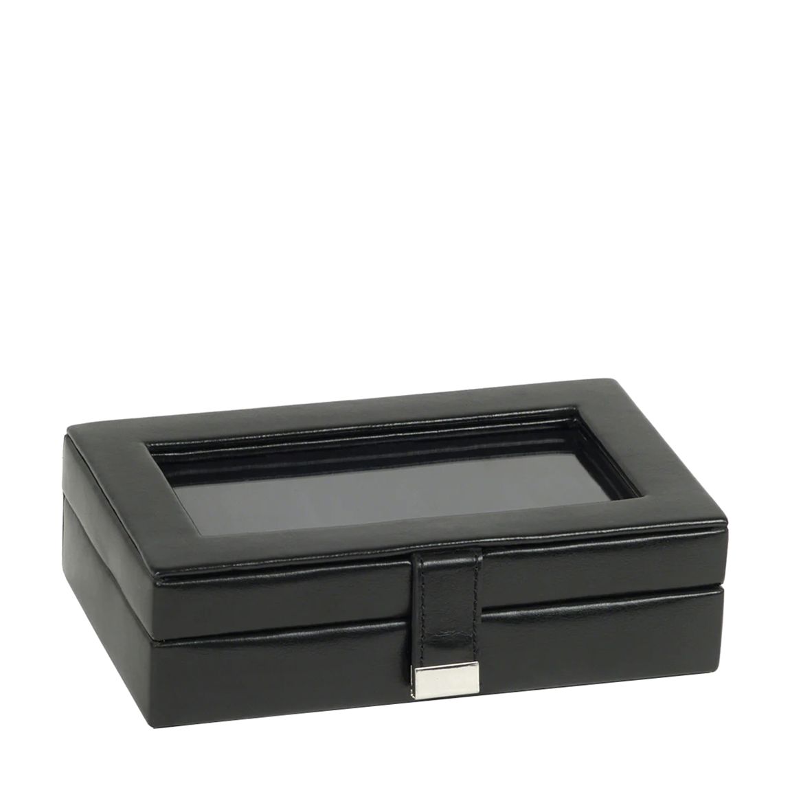 Black Wolf Heritage 15 Piece Cufflink Box With Glass main product photo