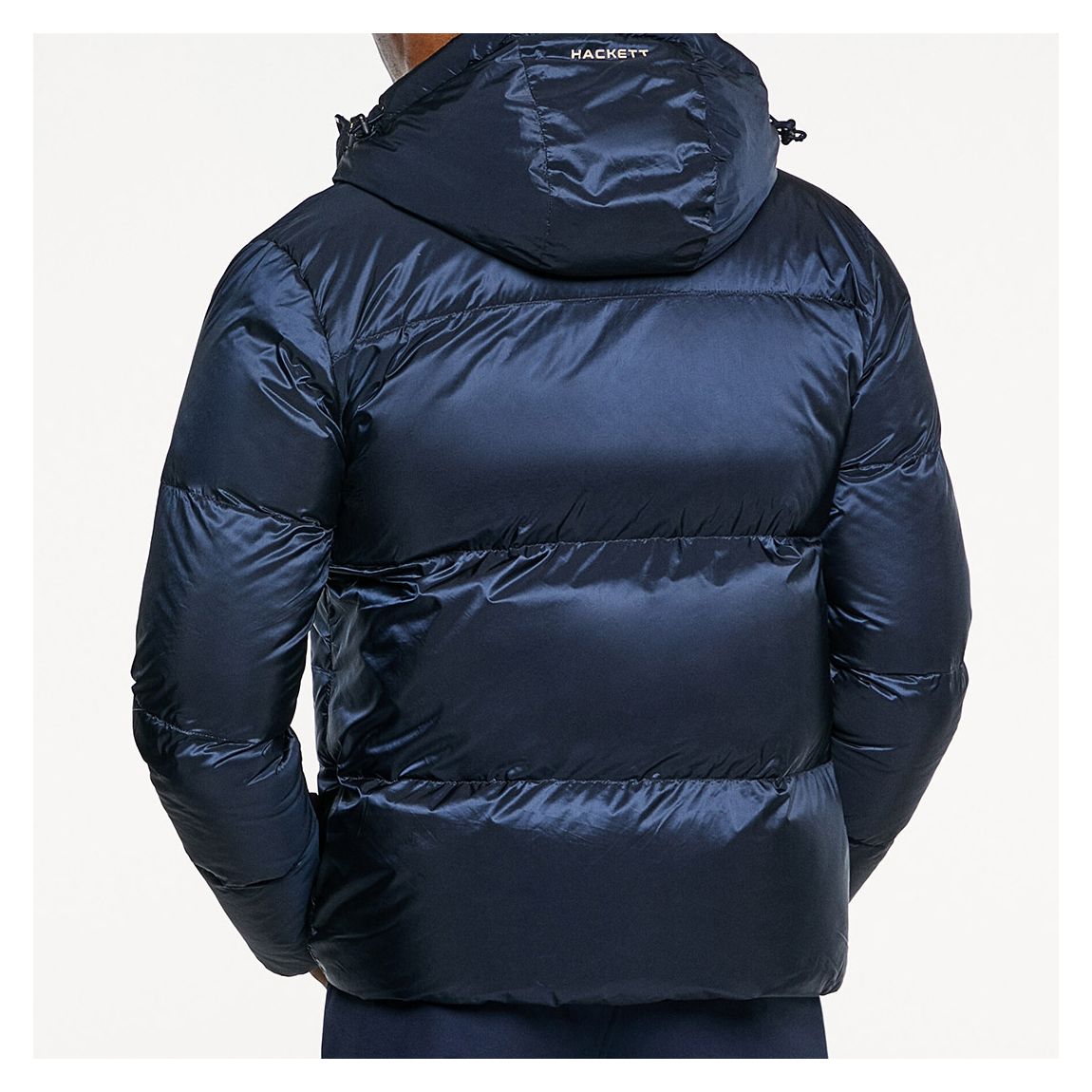 Blue AMR Quilted Puffer Jacket main product photo