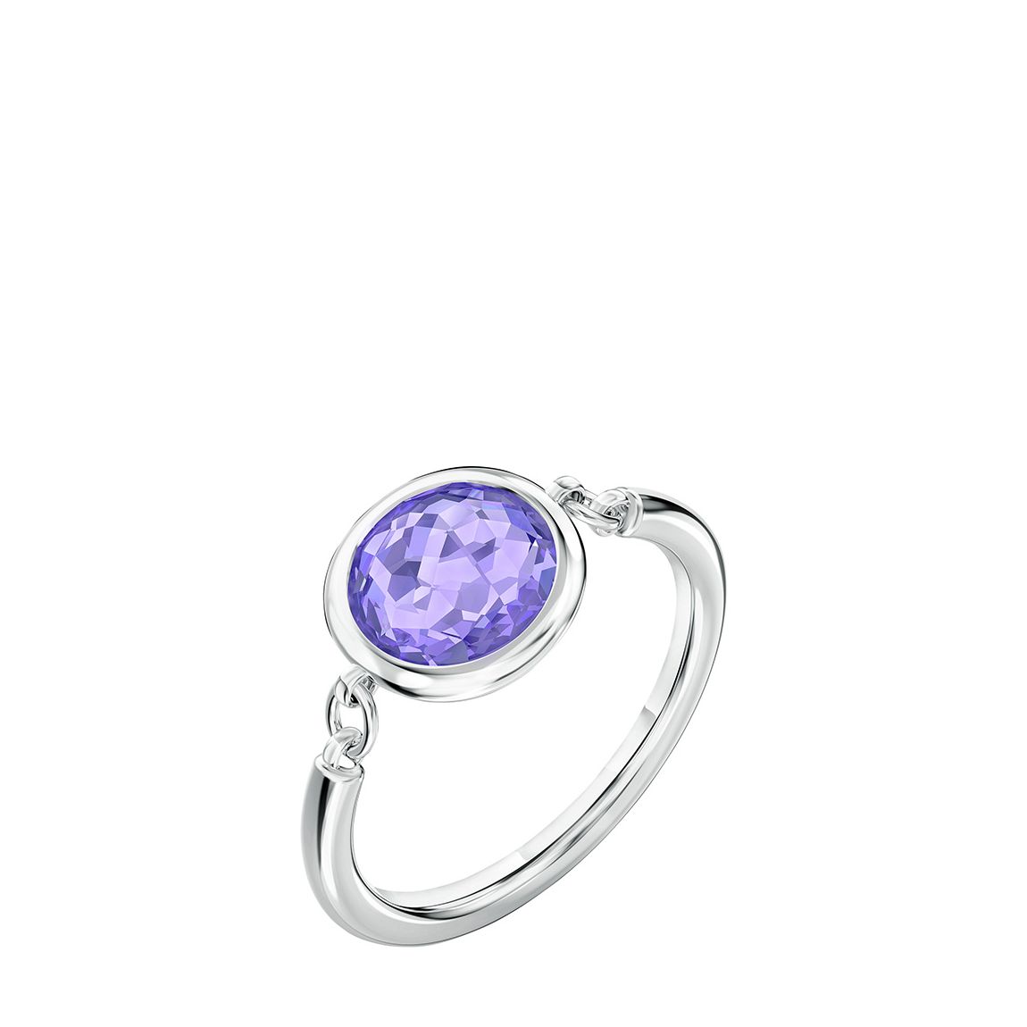 Silver Purple Tahlia Ring main product photo
