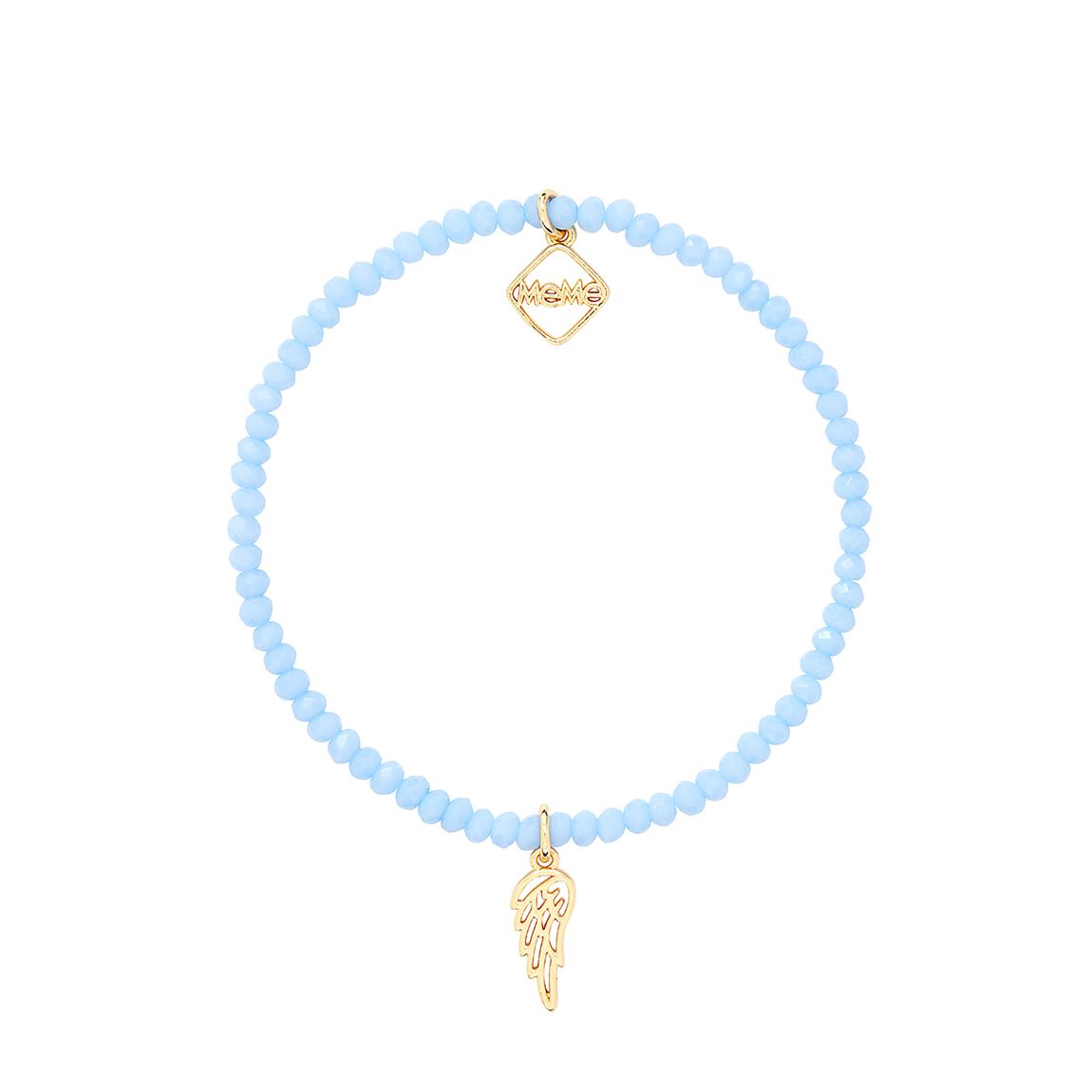 18K Gold Angel Above Bracelet main product photo