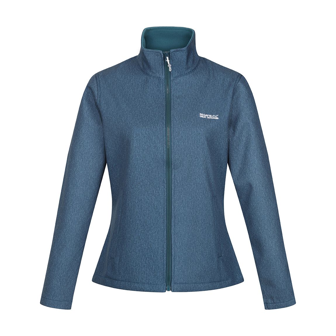 Teal Softshell Reflecting Jacket main product photo