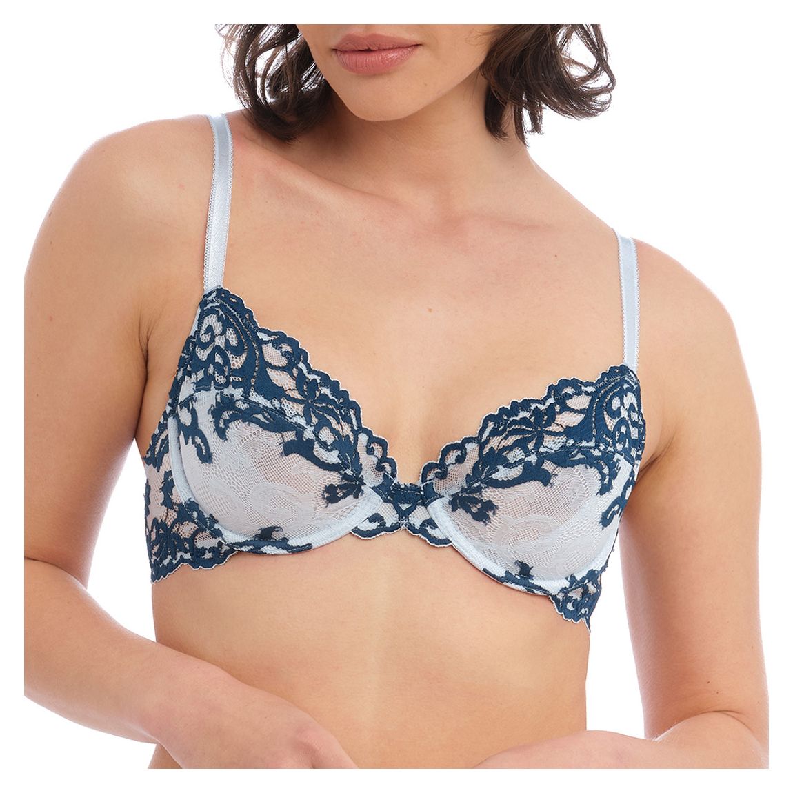 Blue Arctic Instant Icon Underwire Bra main product photo