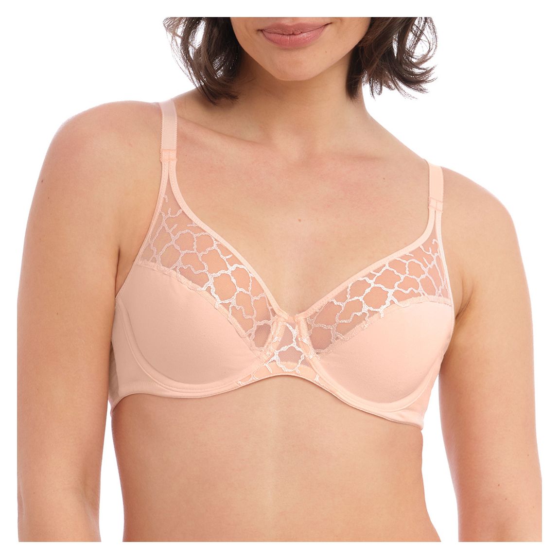 Peach Blush Lisse UW Bra main product photo