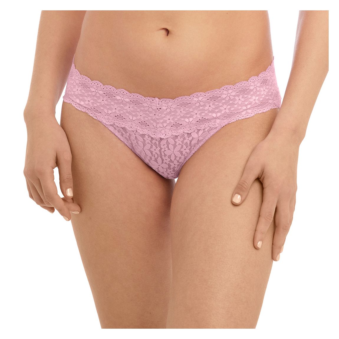 Fragrant Lilac Halo Lace Bikini Brief main product photo