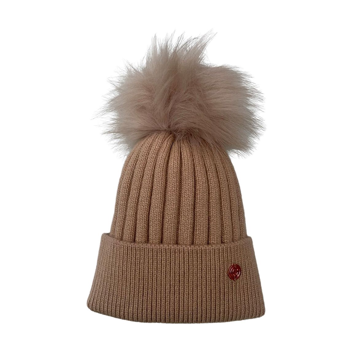 Adult Camel Luxe Cashmere Blend Single Pom main product photo