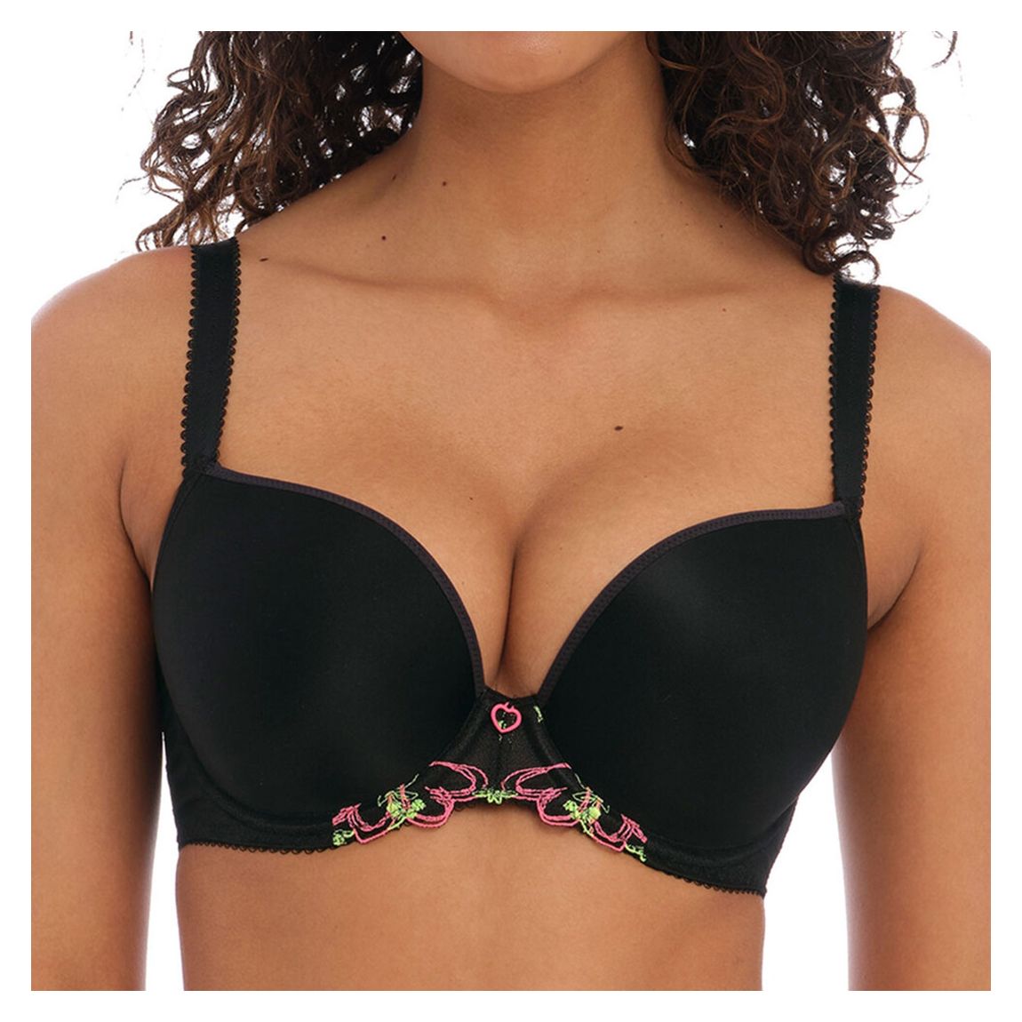 Black Loveland Uw Moulded Plunge T-Shirt Bra main product photo