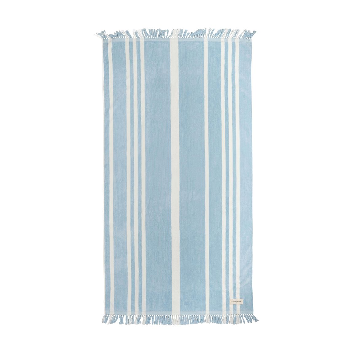The Beach/Pool Towel, Vintage Blue Stripe main product photo