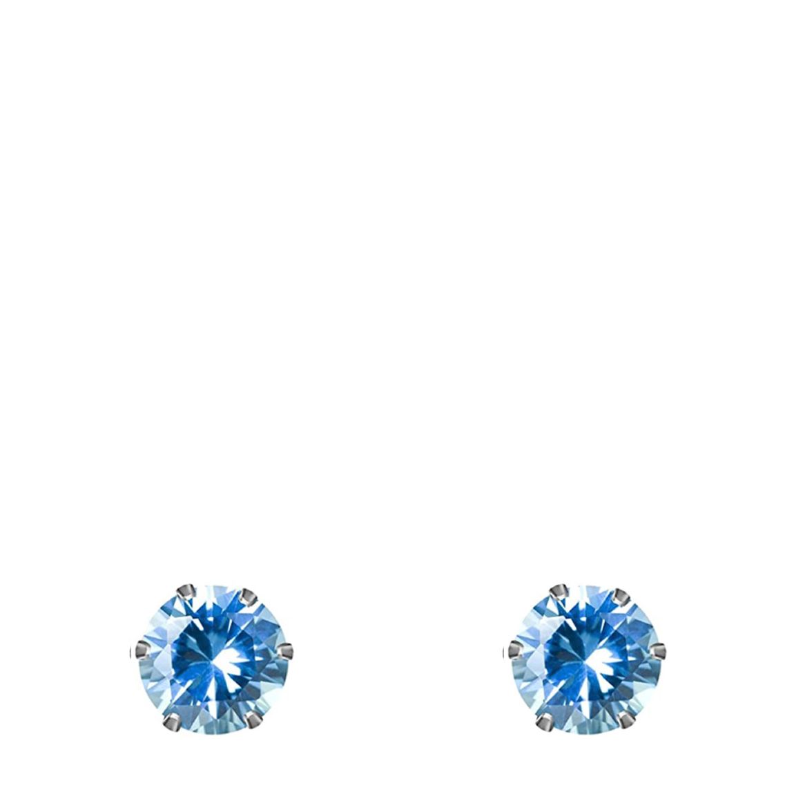 Light Blue Stud Earrings main product photo