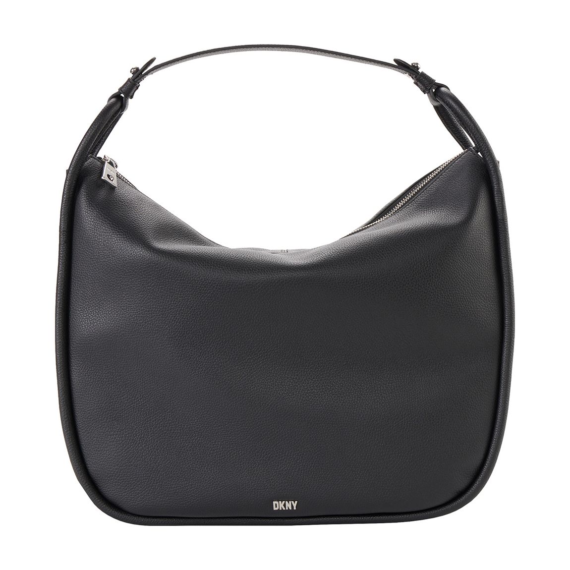 Black Silver Phoebe Hobo Bag main product photo