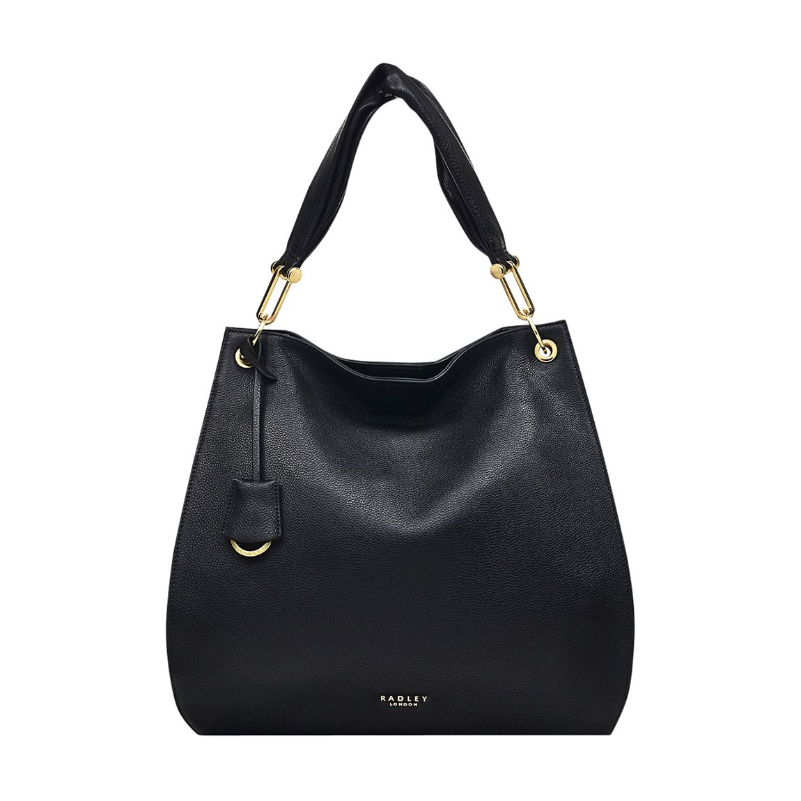 Black Cuba Street Twist Medium Open Top Shoulder Bag main product photo