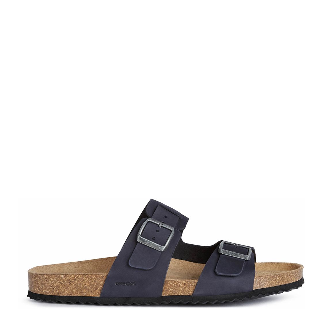 Navy Leather Ghita Sandals main product photo
