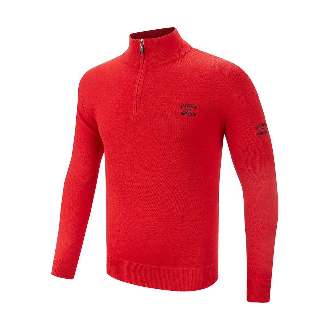 Red 1/4 Zip Midlayer main product photo