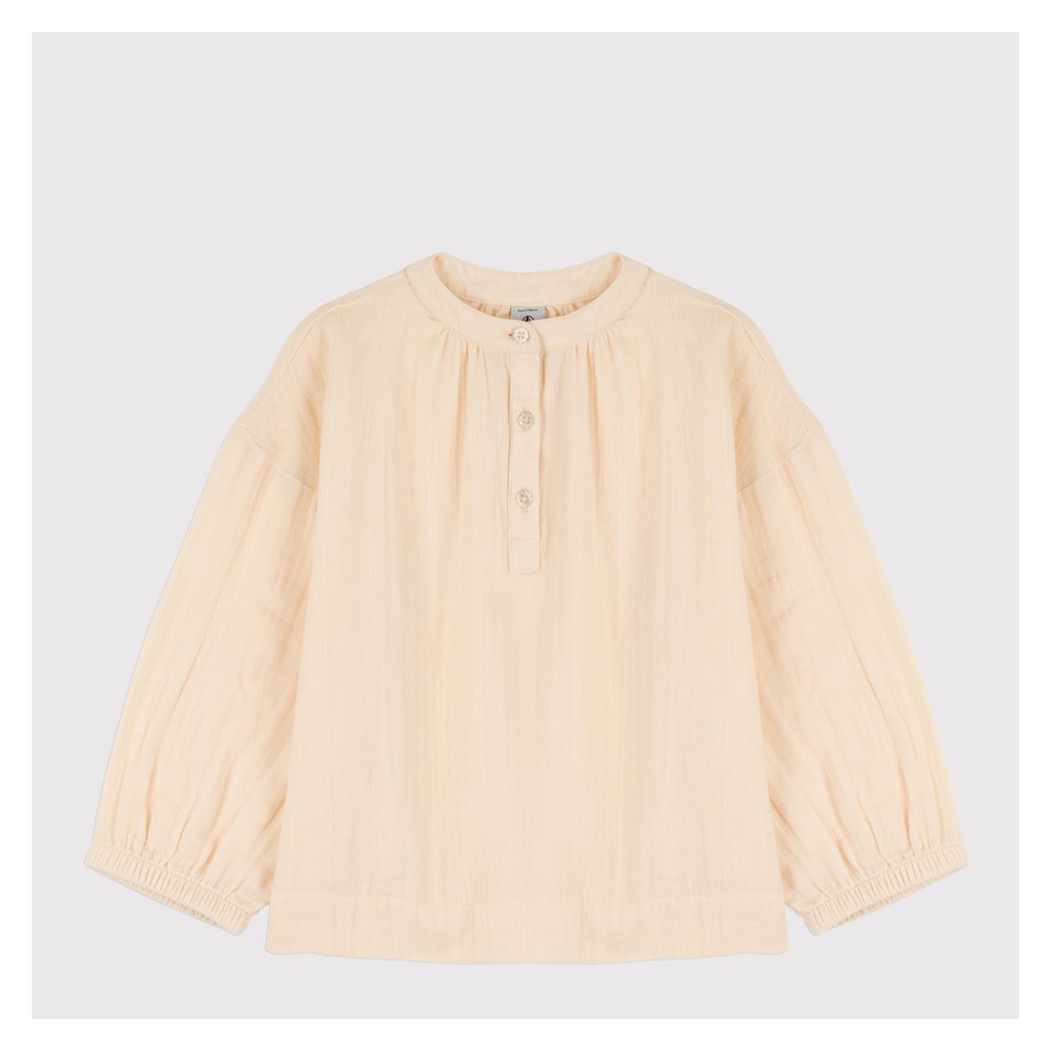 Beige Puff Sleeve Blouse main product photo
