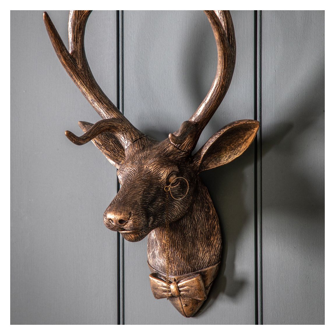 Sir Cameron Stag Wall Decor, Bronze main product photo
