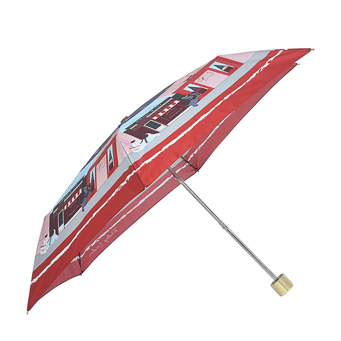 Dark Pink Window Shopping Responsible Handbag Umbrella main product photo