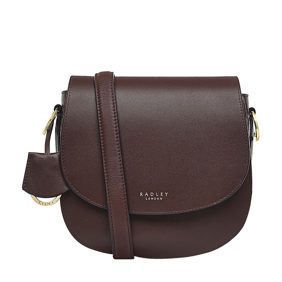 Brown Heirloom Ski Dog Medium Phone Crossbody main product photo