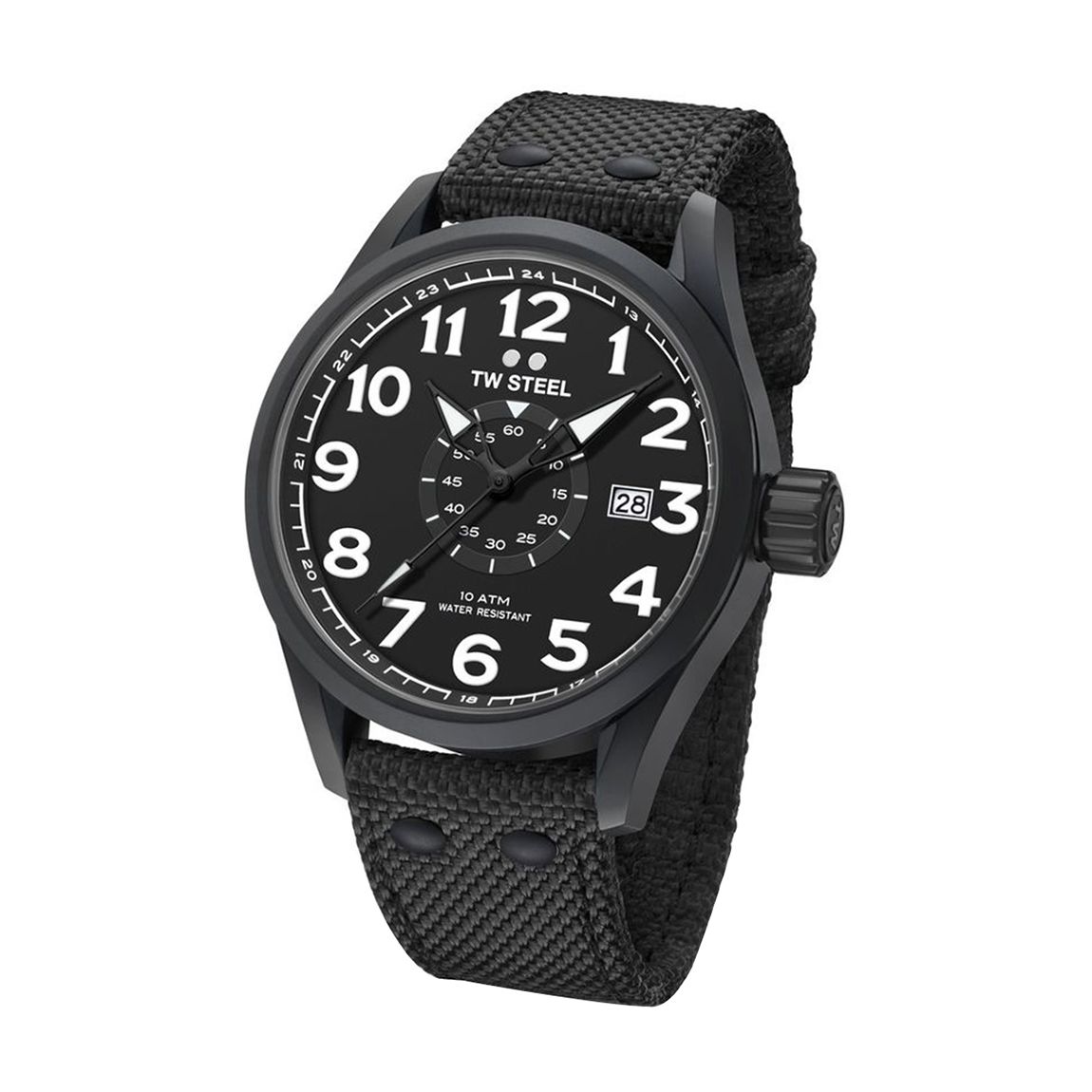 Men's Black VS41 TW Steel Watch 45mm main product photo