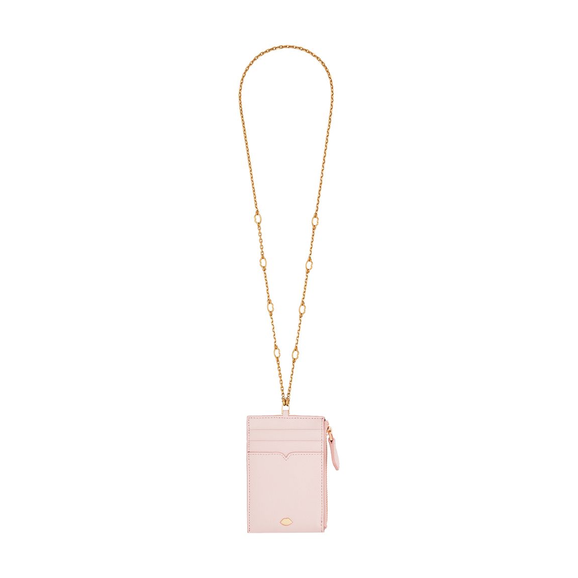 Blush Lip Pin Temple Lanyard main product photo