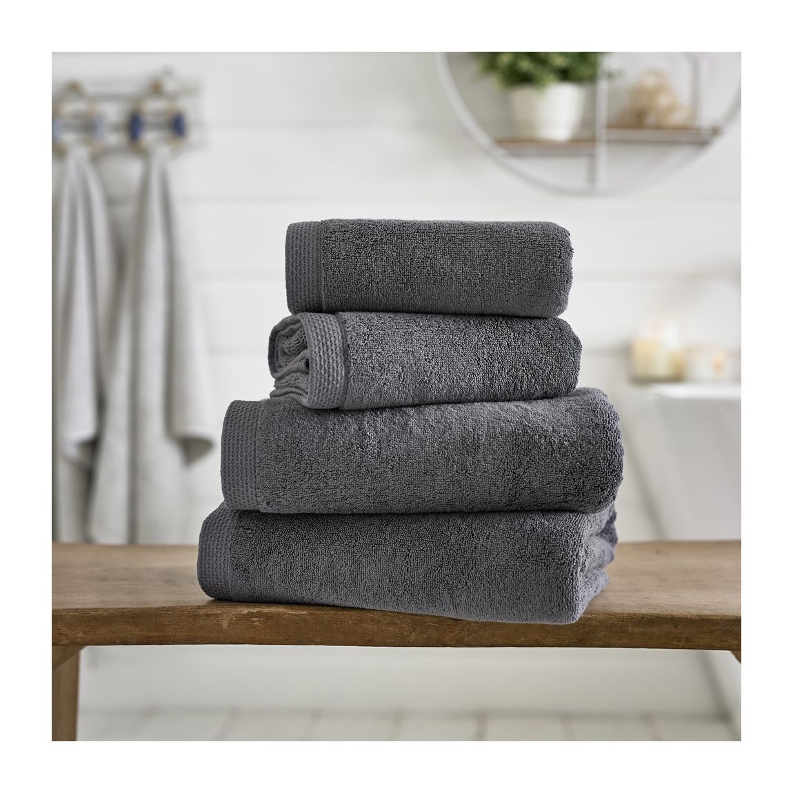 Egyptian Spa 700GSM Bath Sheet, Charocal main product photo