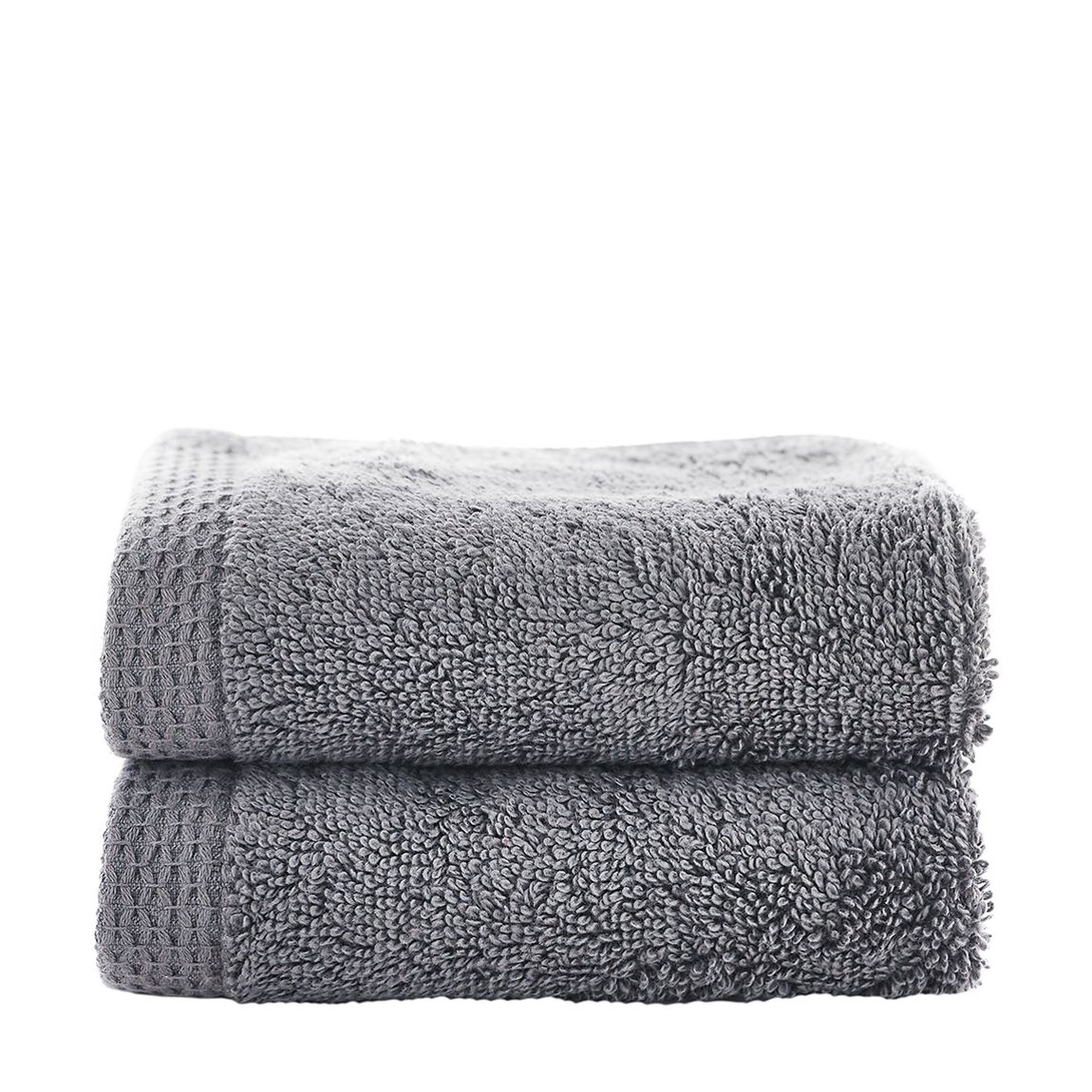 Egyptian 700GSM Pair of Bath Towels, Charcoal main product photo