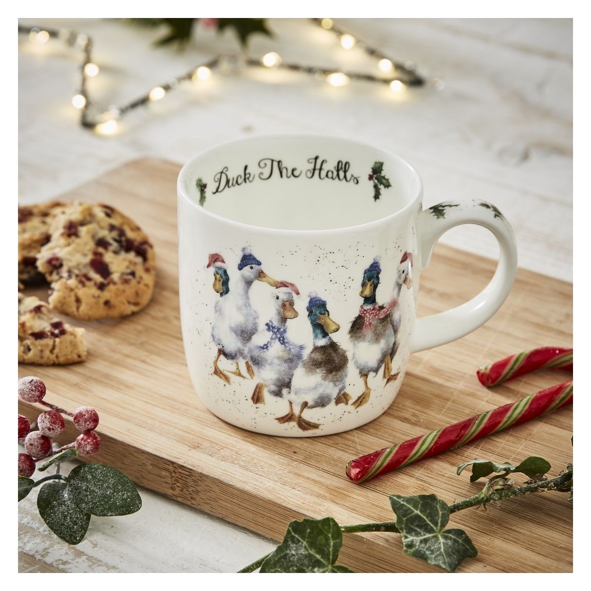 Set of 6 Duck the Halls Mugs main product photo