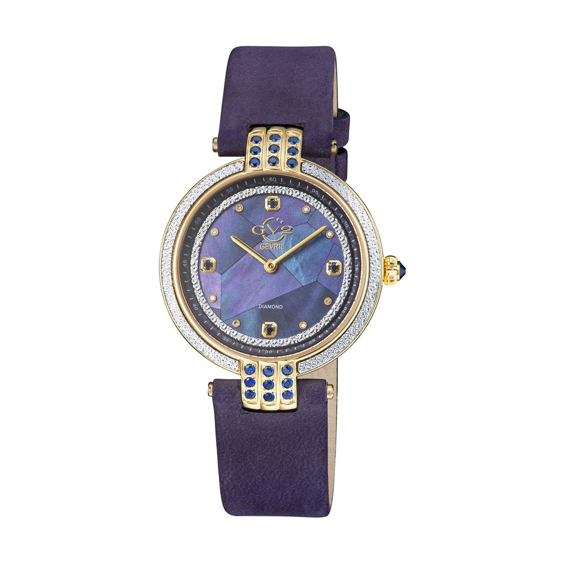 Women's Gold/Blue Matera Watch 35mm main product photo