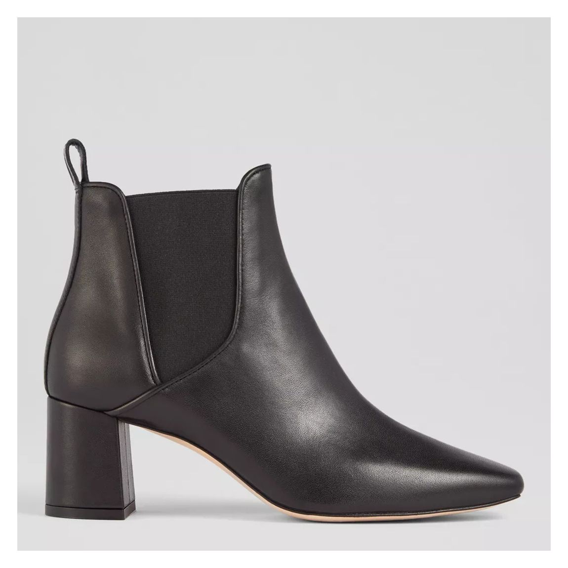 Black Maddox Leather Chelsea Boots main product photo