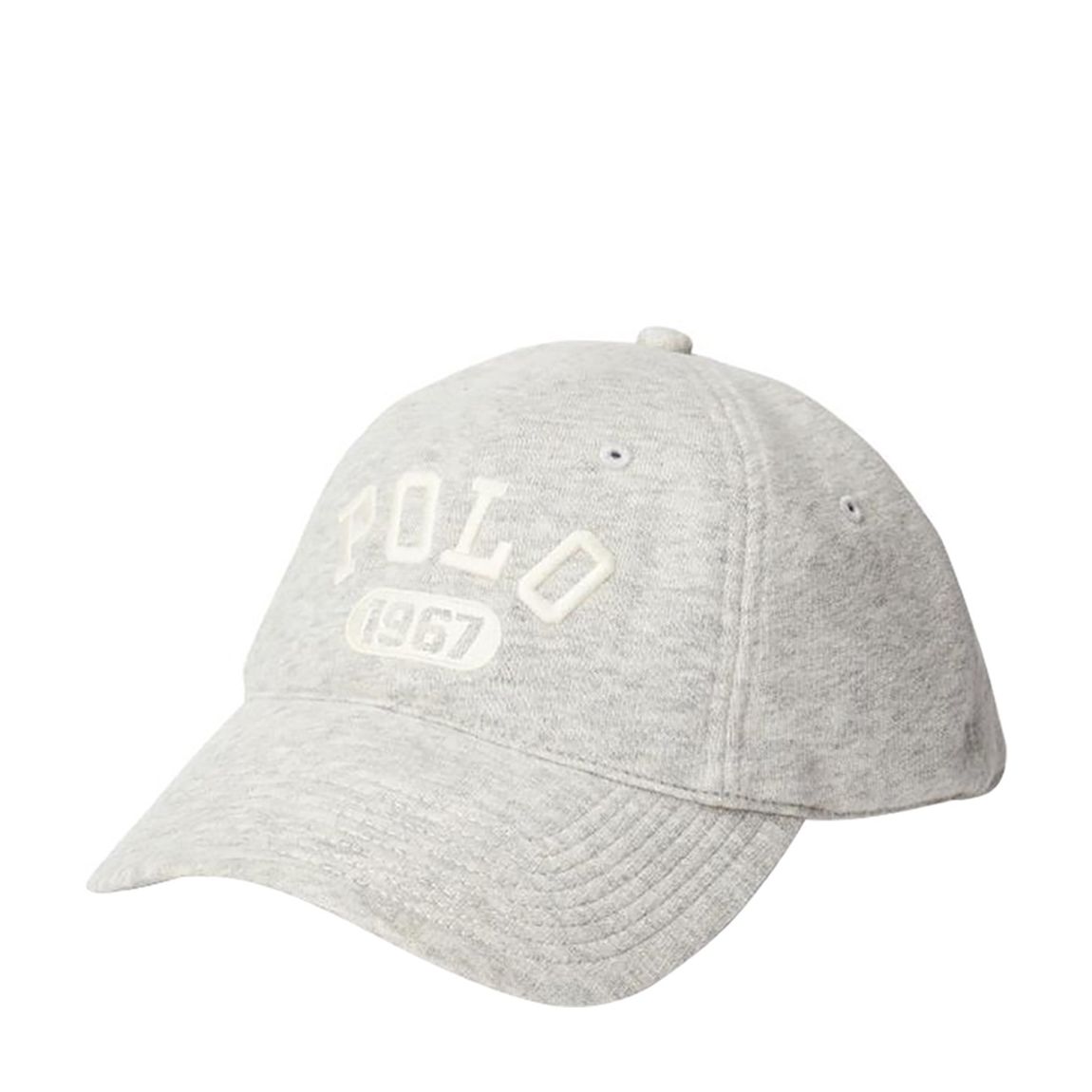 Soft Grey Cotton Blend Baseball Cap main product photo