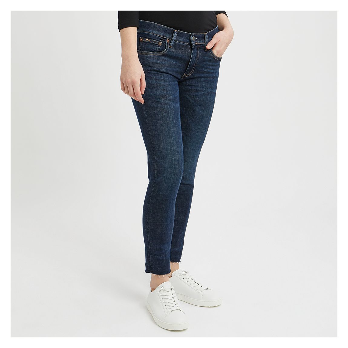 Dark Wash Stretch Skinny Jeans main product photo