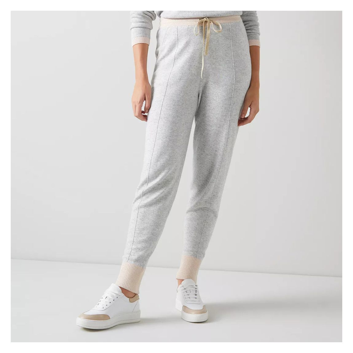 Grey Holly Cashmere Blend Joggers main product photo