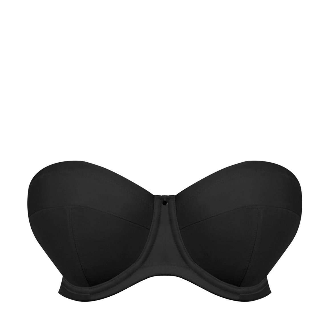 Black Aura Uw Strapless Bra main product photo