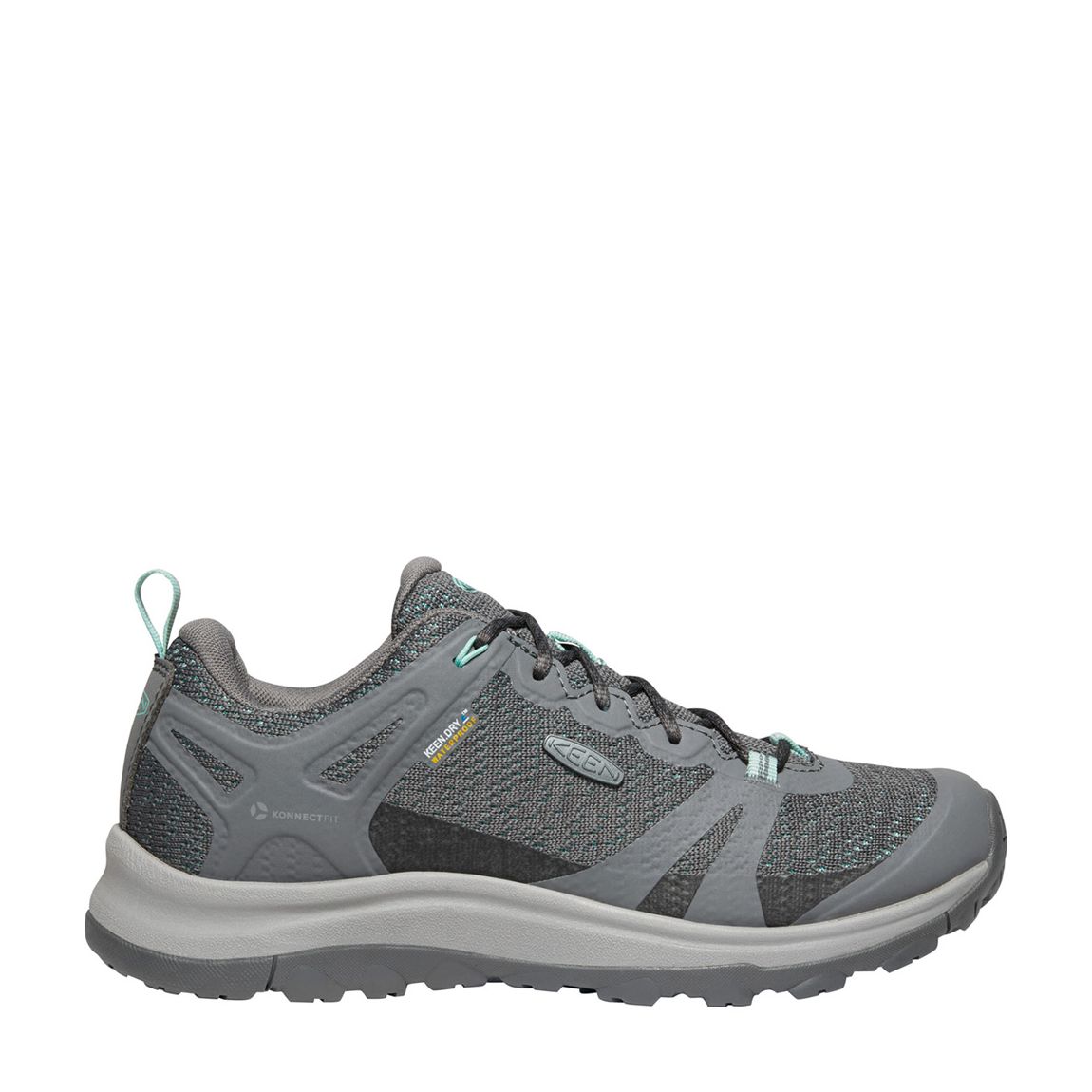 Women's Grey/Blue Terradora II Waterproof Walking Trainers main product photo