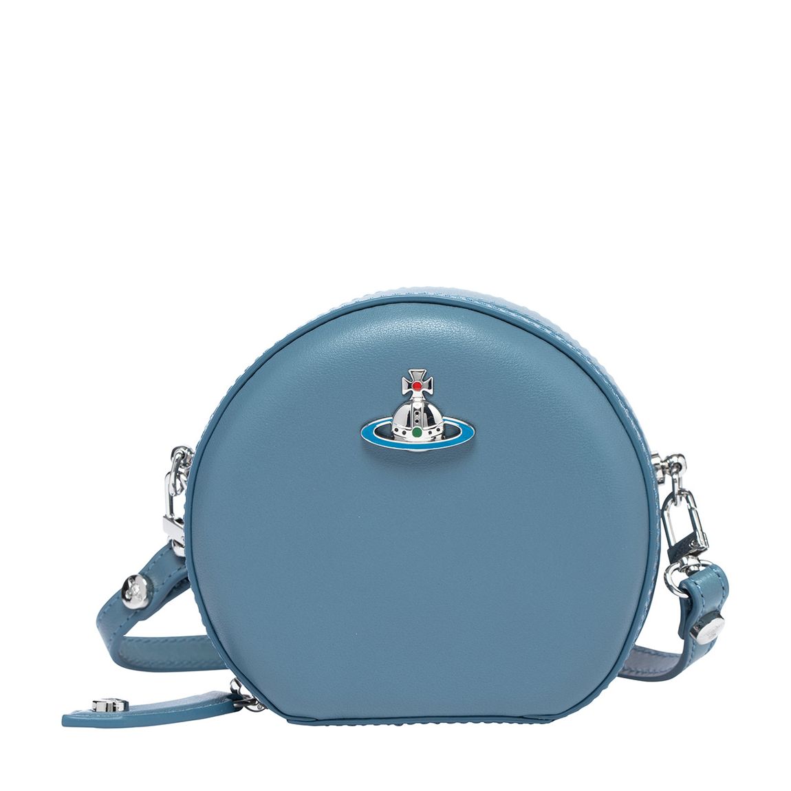 Blue Emma Mini Round Crossbody main product photo