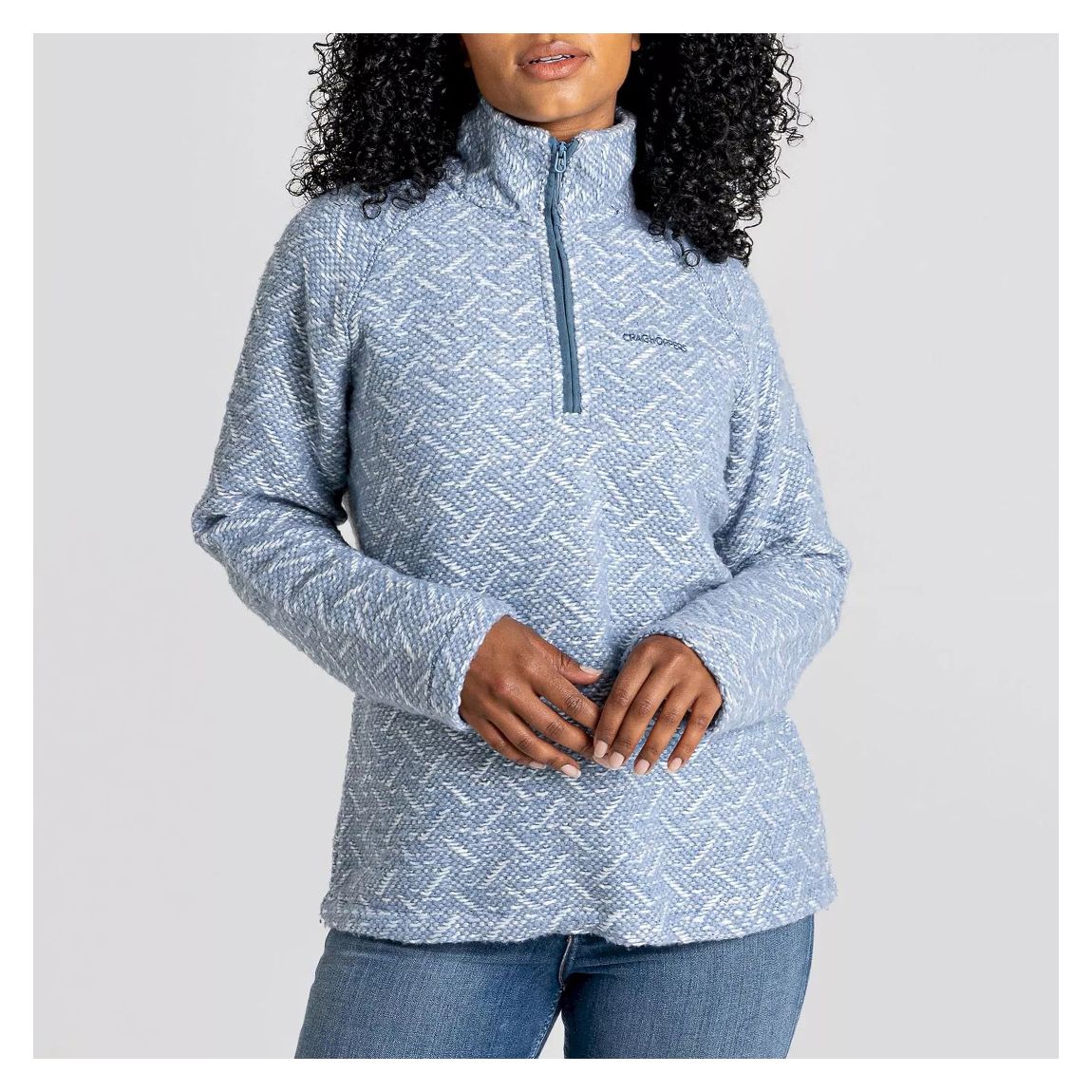 Blue Talladale Half Zip Fleece main product photo