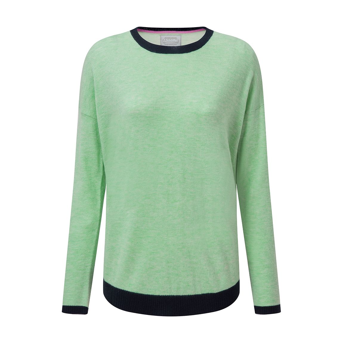 Green Jessica Merino Wool Jumper main product photo