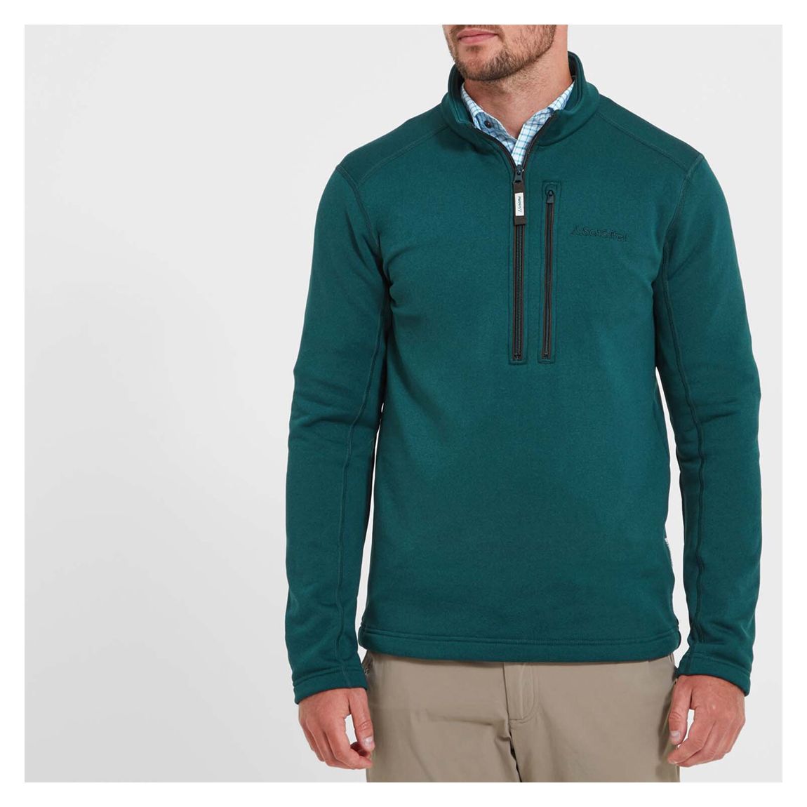 Teal Annan Technical Half Zip Jumper main product photo