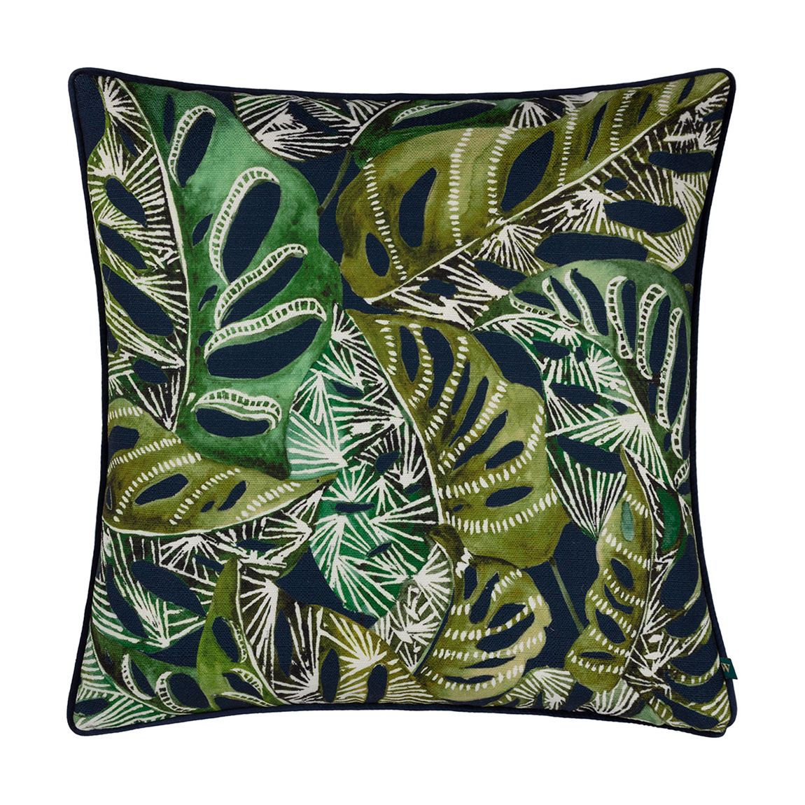 Ebon Wilds Khari 50x50cm Cushion, Midnight main product photo
