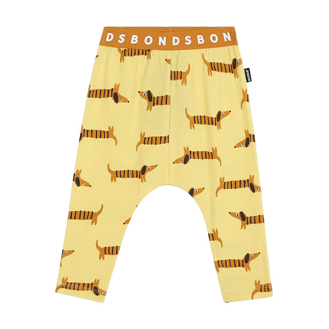 Cream Cotton Roomies Printed Leggings main product photo