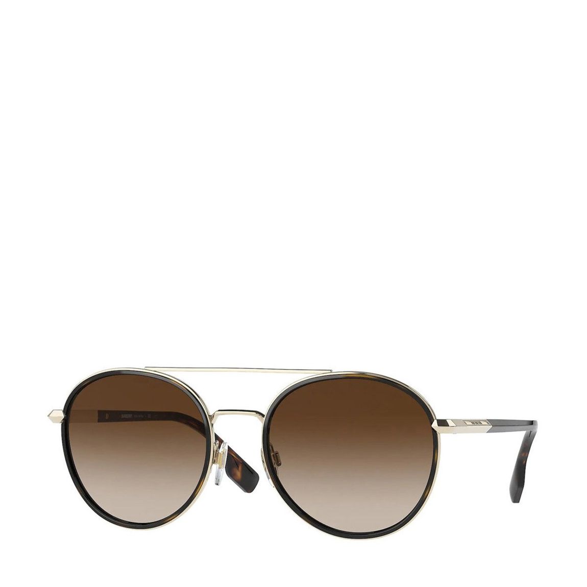 Women's Brown/Gold Burberry Sunglasses 59mm main product photo
