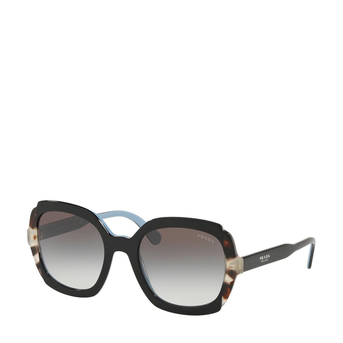 Women's Black Azure Butterfly Prada Sunglasses 54mm main product photo