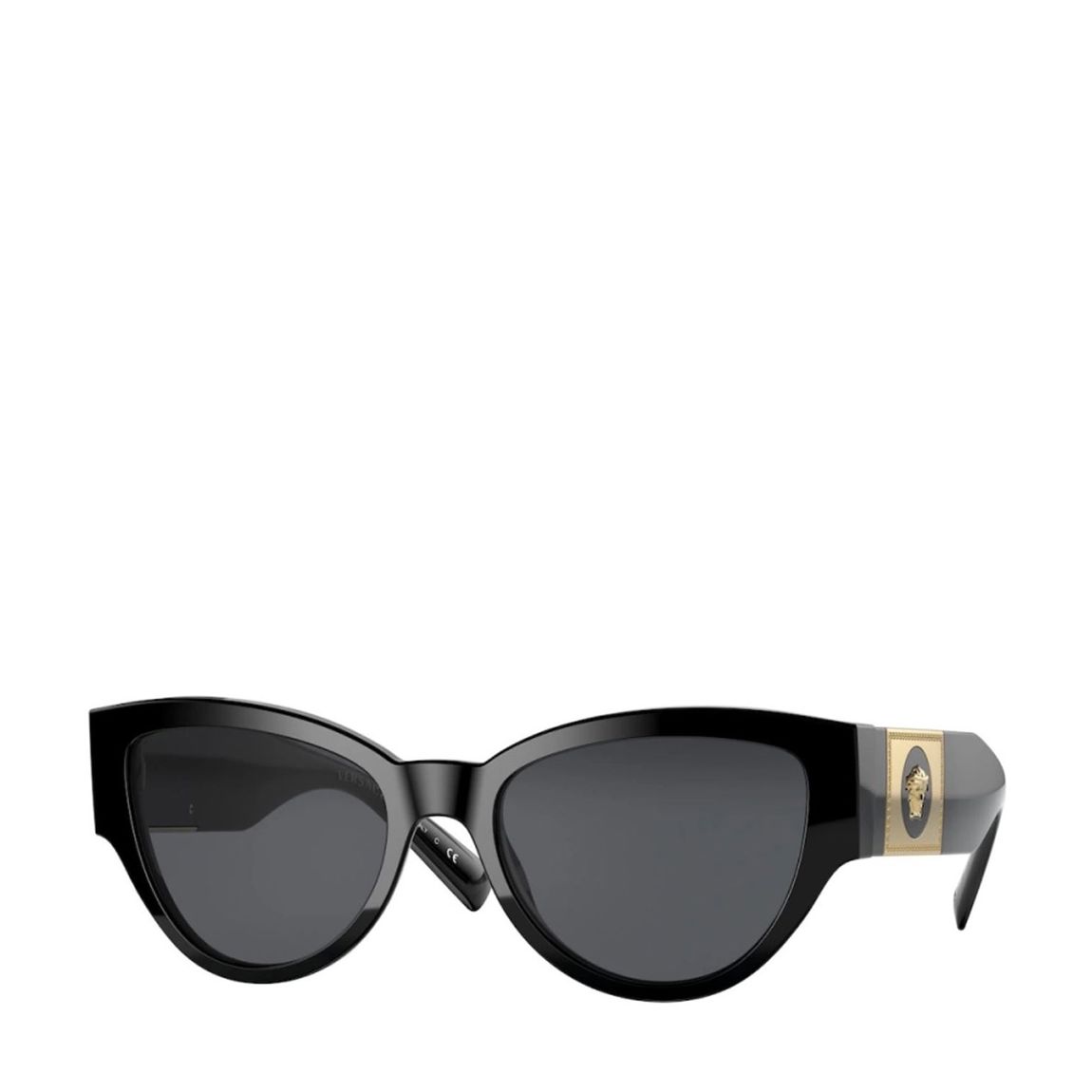 Women's Black/Gold Versace Sunglasses 55mm main product photo