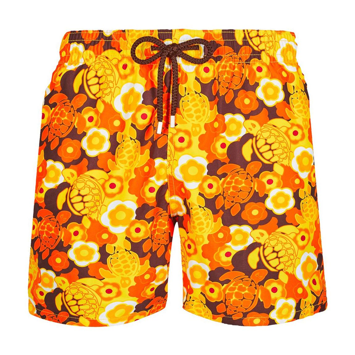 Boy's Yellow Jim Swim Shorts main product photo
