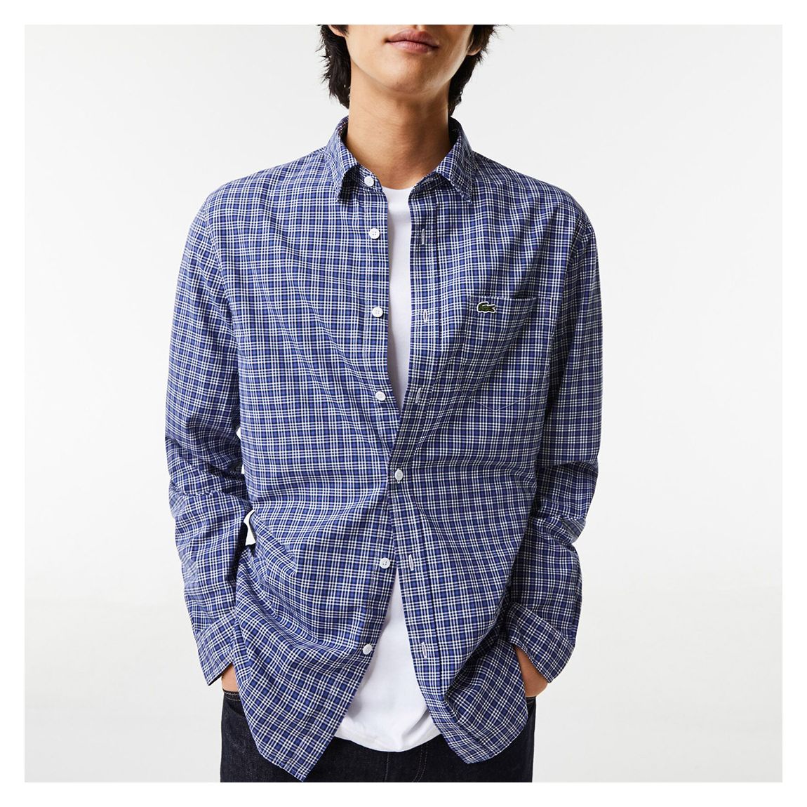 Blue Check Relaxed Shirt main product photo